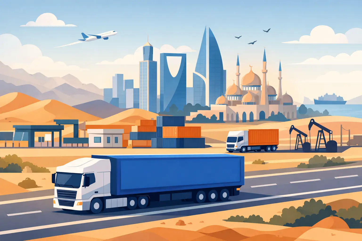 Land Freight Across GCC for Business