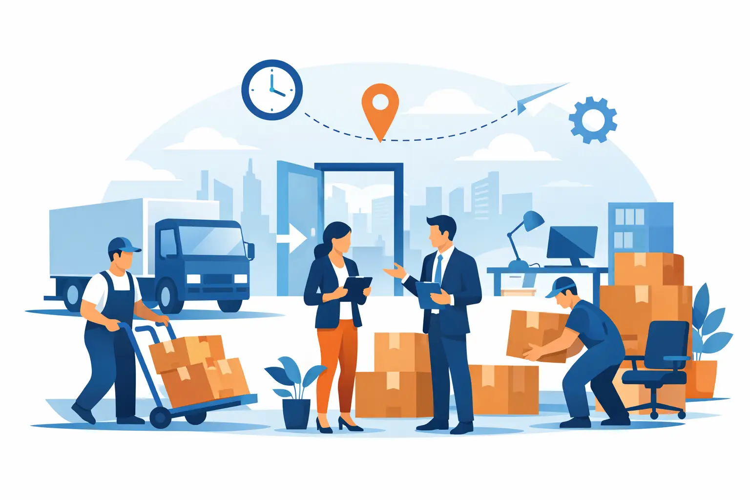 Pack and Move Services for Business Needs