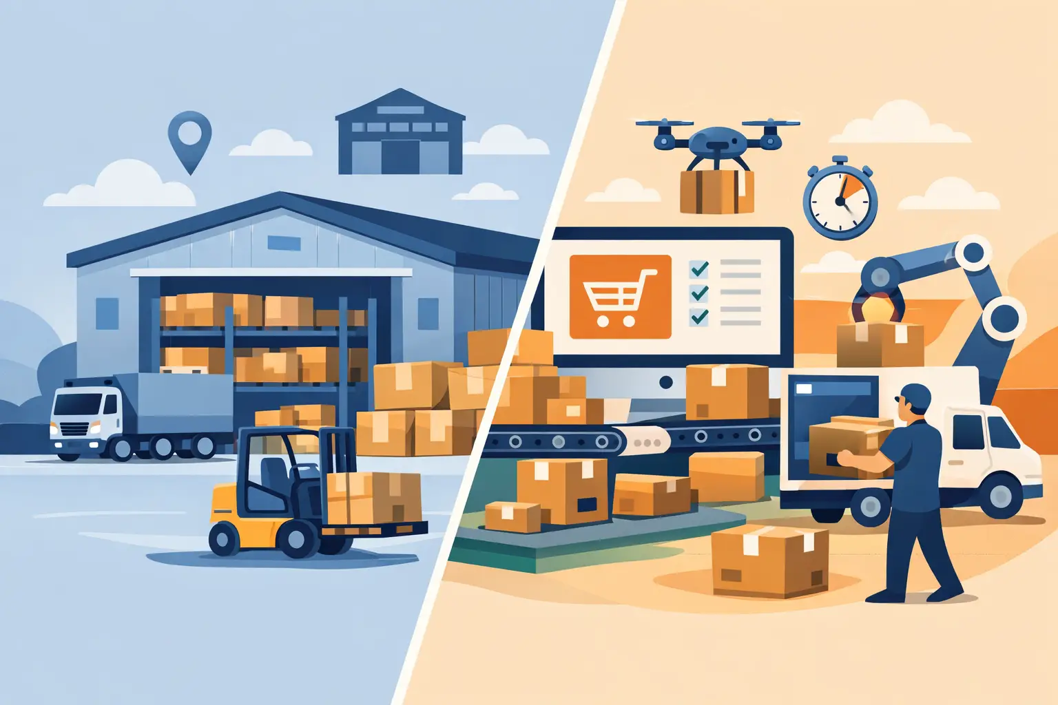 Warehousing vs Fulfillment Services