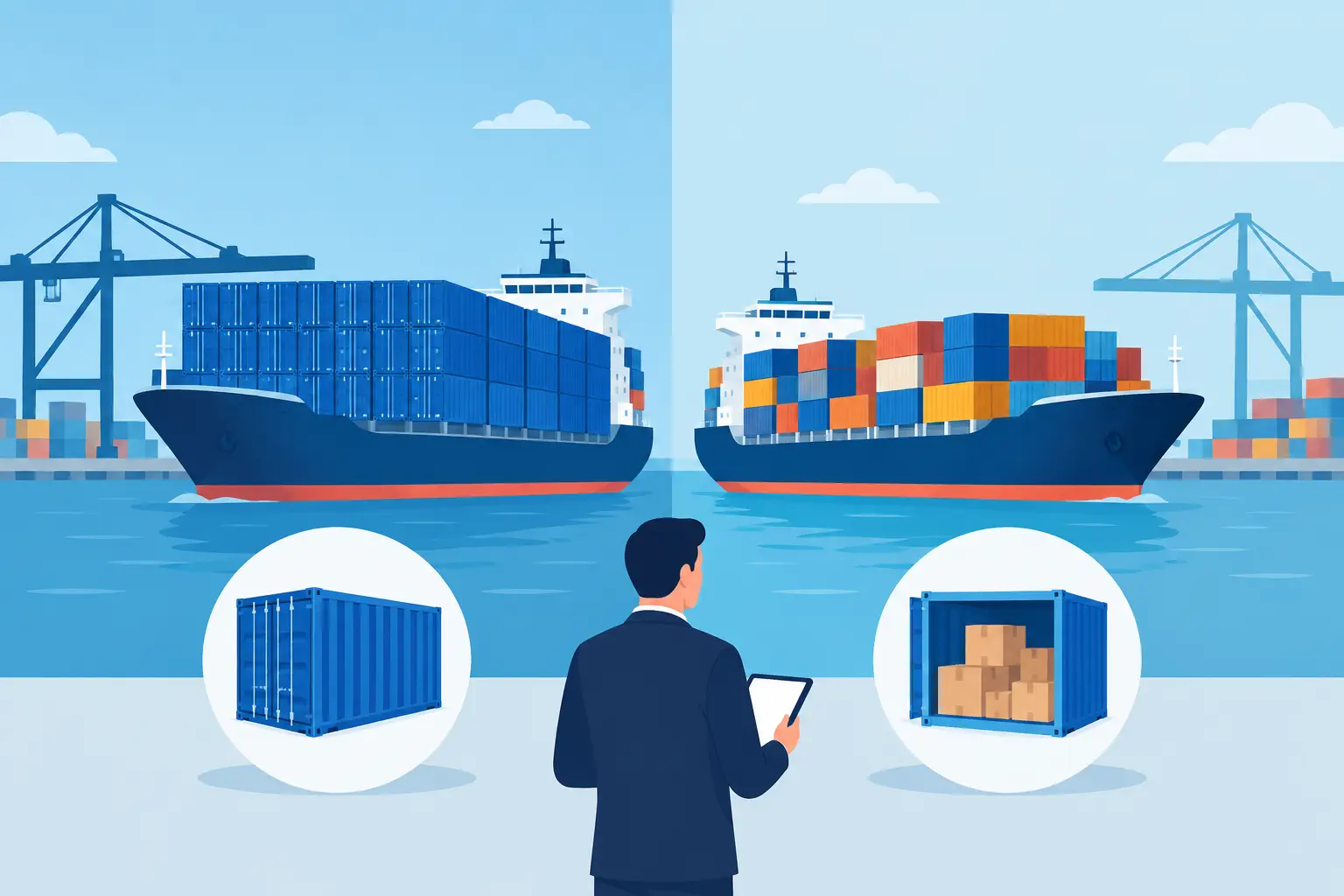FCL Versus LCL Shipping Costs for Importers